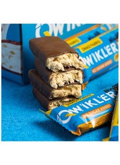 Snaq Fabriq Qwikler Nuga Bar with Nougat and Peanut Flavor No Sugar Added 12x40g  - Image 2