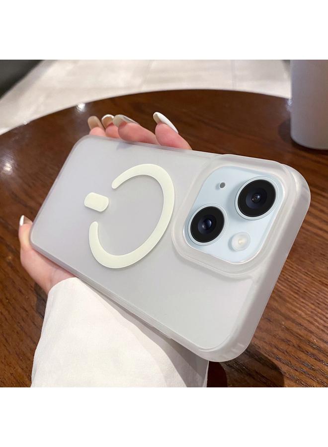 S-TOP Case For iPhone 13 Dual-Side Frosted MagSafe Clear Phone Case - Image 1