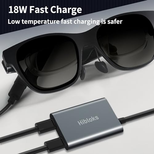 RCstyle AR Smart Glasses USB-C Charging Adapter Suitable for Rokid/Xreal(Nreal) Air Series/Thunderbird Air Series HUB Expansion Dock Head Charging Module Accessories - Image 3