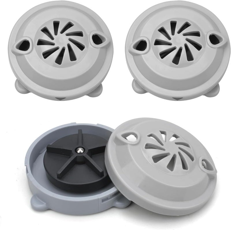 superbobi 3 Pcs BF004 Pipeless Magnetic Jet Head Motor Replacement for LURACO Jet Motor Pedicure SPA Tubs Chair Part Magnetic Head 4 pin