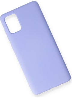 HappyCase Samsung Galaxy A71 Case Nano Velvet Silicone Inside - Lilac  - Image 4