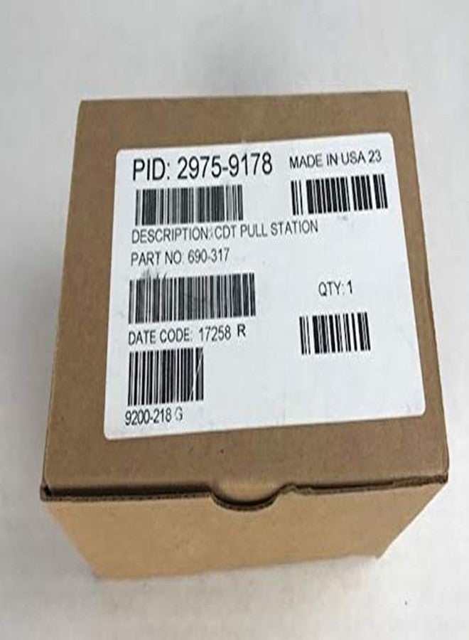 Simplex 2975-9178 - Addressable Steel Pull Station Back Box - Image 2