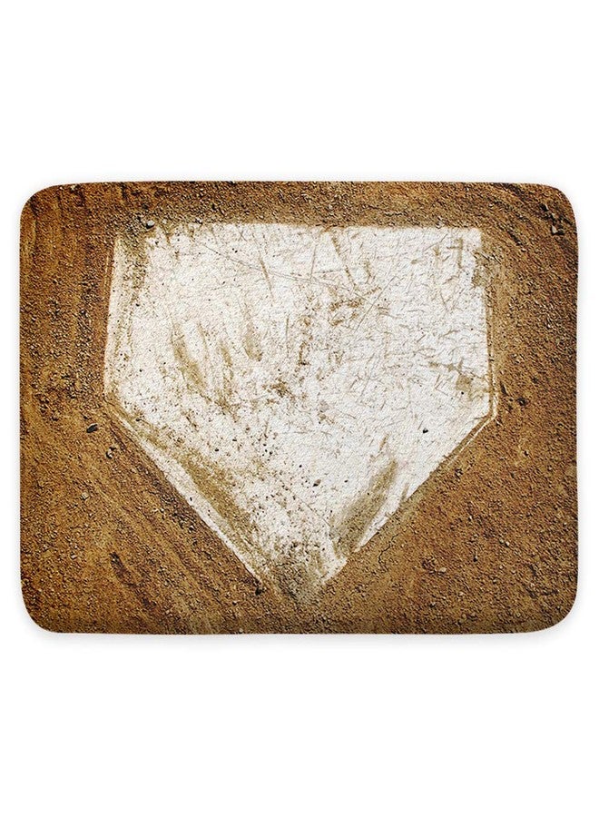 NYMB Baseball on The Wooden Bath Rug, Non-Slip Floor Entryways Outdoor Indoor Front Door Mat,Bath Mat Bathroom Rugs, (17X29in) - Image 3