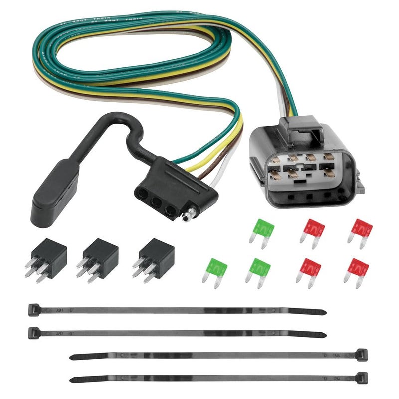 Tekonsha 118270 4-Flat Tow Harness Wiring Package, 1 Pack