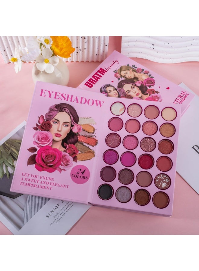 4-Layer Multi - Functional Beauty Book Kit- Style Makeup Palette Ingeniously Combines Eyeshadows, Blushes, Highlighters, Contour Powders In One,Best Choice for A Gift for Women (U103A) - Image 3