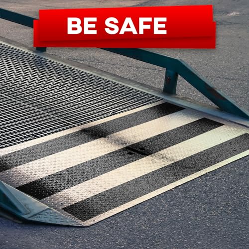 Trazon Grip Tape - Heavy Duty Anti Slip Tape with Aggresive Adhesion for Irregular or Textured Surfaces Outdoor/Indoor Waterproof 4Inch x 35Ft Safety Non Skid Roll - Image 5