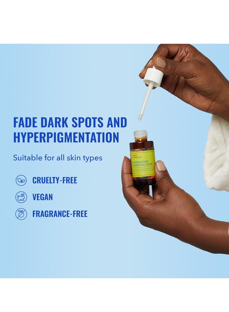 مصل تصحيح تغير اللون من جود موليكولز - ملح إستر حمض الترانيكساميك والنياسيناميد للبقع الداكنة، تلف الشمس، وبقع الشيخوخة - عناية بالبشرة للوجه - Image 2