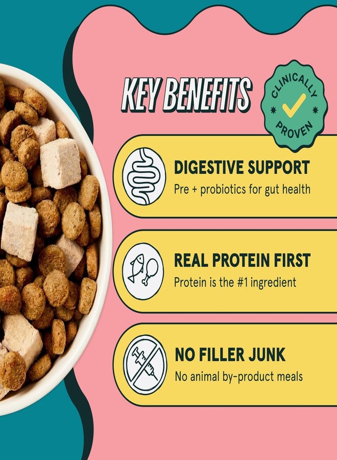 Kismet Dry Dog Food, Salmon & Brown Rice Recipe with Freeze-Dried Nugs, Real Salmon #1 Ingredient, Made in USA, 4 lb - Image 3