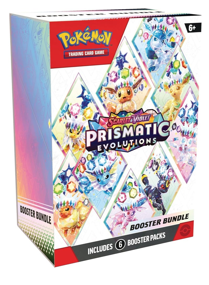 Pokemon Pokémon TCG: Scarlet & Violet—Prismatic Evolutions Booster Bundle - Image 1