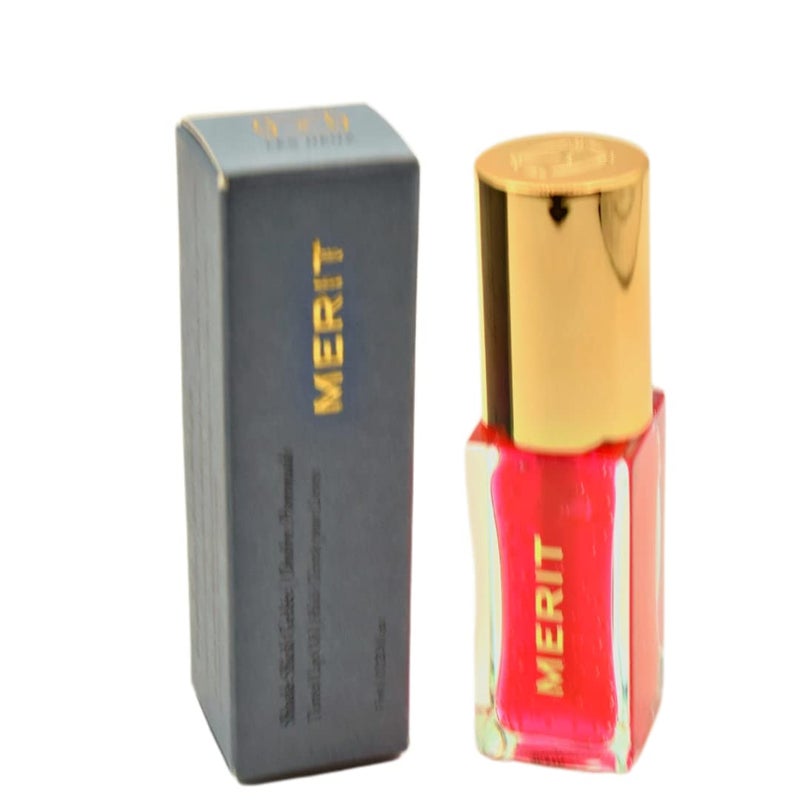 MERIT Shade Slick GelÃ©e Sheer Tinted Lip Oil Les Deux - Image 3