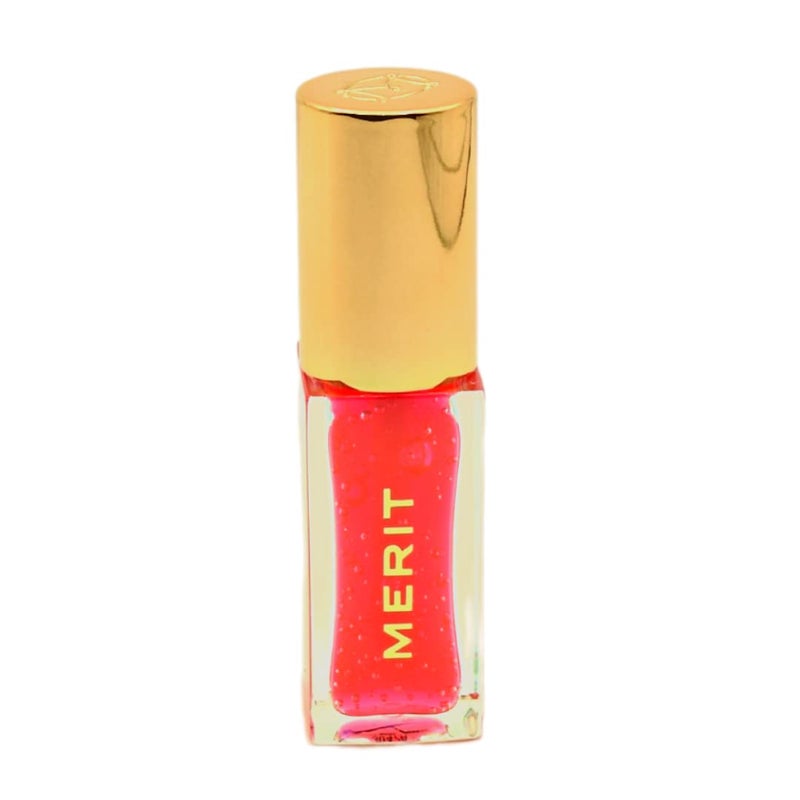 MERIT Shade Slick GelÃ©e Sheer Tinted Lip Oil Les Deux - Image 1