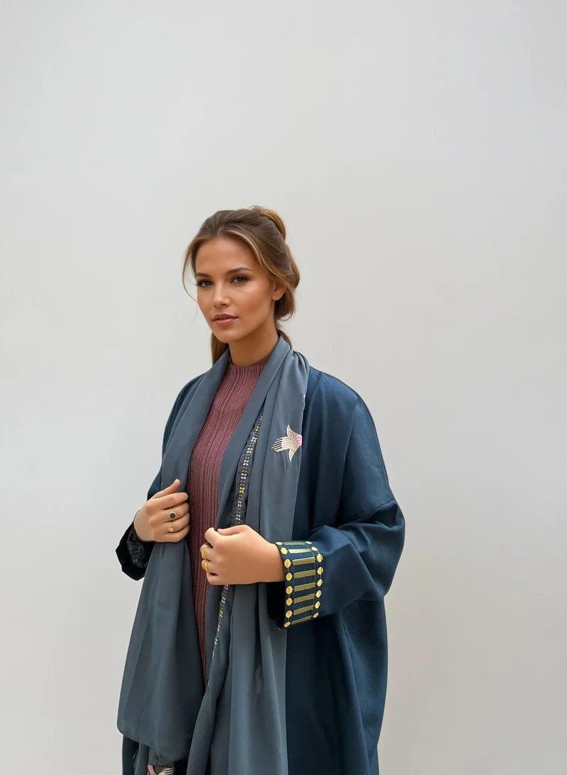 مشروع بلا اسم The Enchanted Abaya + Scarf Set