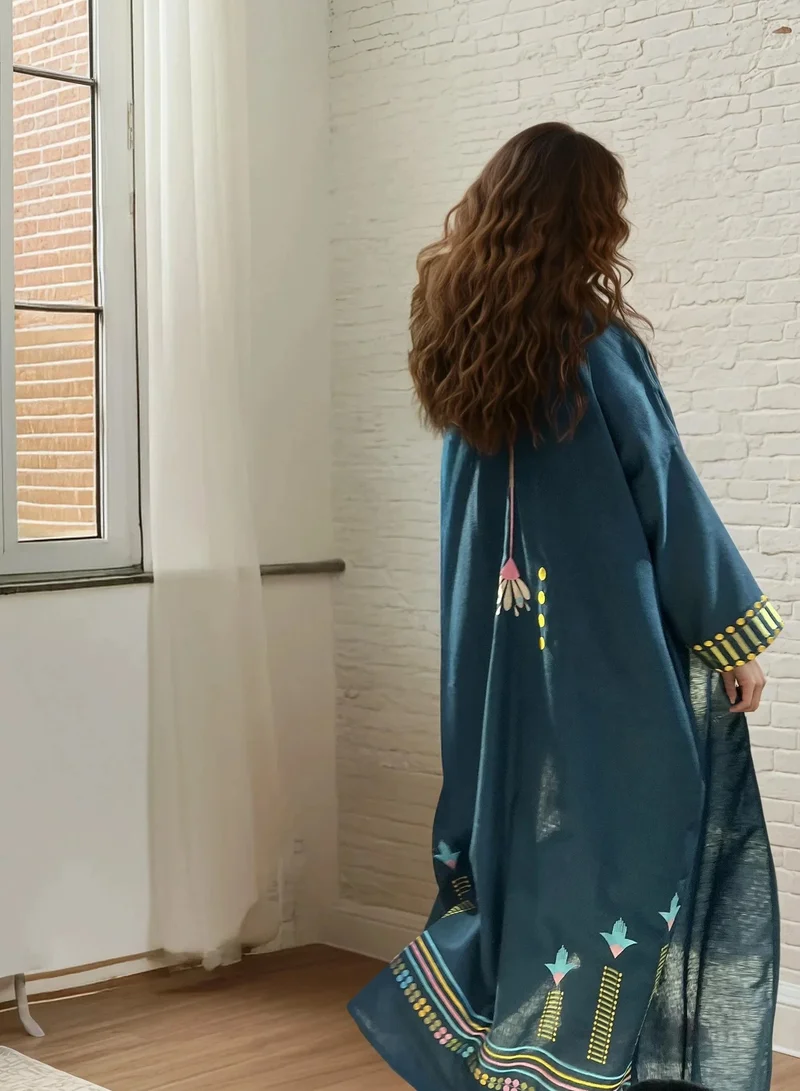 مشروع بلا اسم The Enchanted Abaya + Scarf Set
