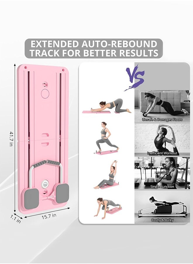 JoyousSto Pilates Board,Multifunctional Abdominal Board, Ab Core Trainer, Ab Trainer Machine, Ab Board, Exercise Board, Abs Workout Equipment, Core Workout Equipment,Pink  - Image 5