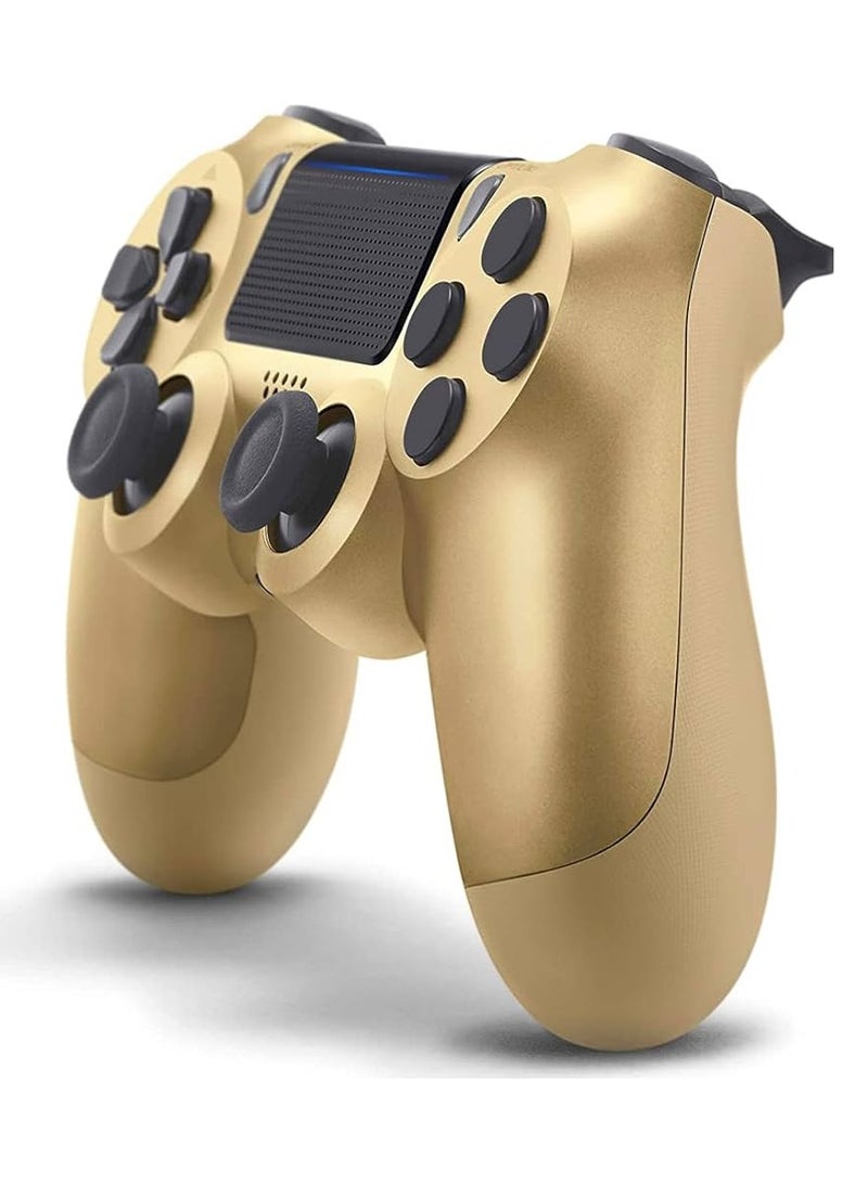 دراع واحدة كوبي لجهاز PS4 كابل شحن USB - لون دهبي - Image 1