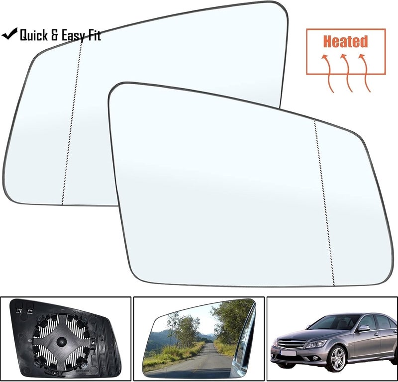 DEMULAX Heated Side Mirror Glass for Mercedes-Benz - Image 2