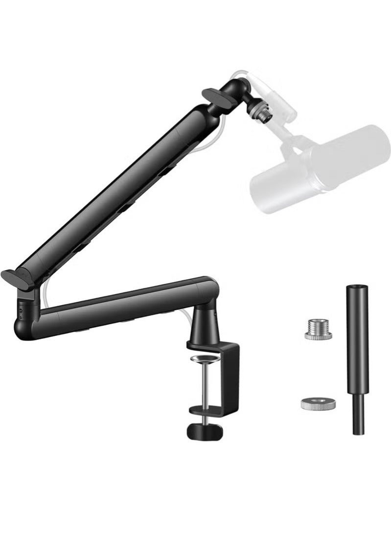 Bolivia's Metal Adjustable Studio Microphone Stand Suspension Boom Table Bracket (without Microphone) - Image 1