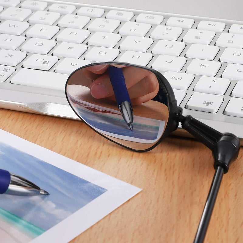 accmor 2 Pack Bike Helmet Mirror, 360 Degree Adjustable Lightweight Bicycle Cycling Rear View Helmet Mirror for Cycling, Cycling Accessories - Image 3