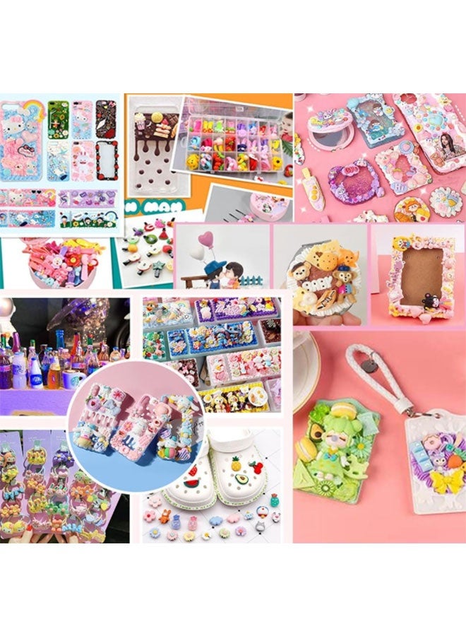 غراء كريمة الكيك المخفوقة المزيف للاستخدام في أغطية الهواتف والمرايا وتزيين المجوهرات، يتضمن فوهات (6 قطع، 6 ألوان) - Image 4