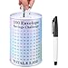 Willinglong Piggy Bank for Adults 100 Days Envelope Saving Challenge Box Piggy Bank with Marker Pen Jar for Money Cash Coin Goals Debt Easy and Fun Way to Save - Image 3