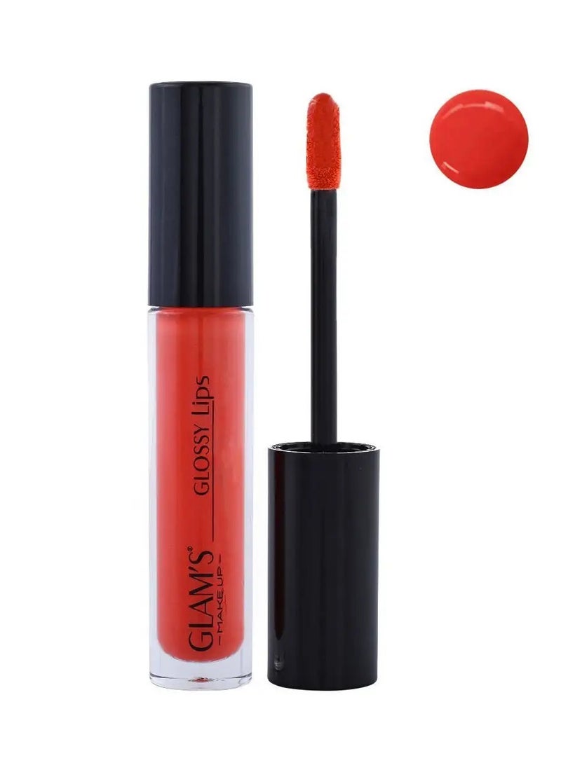 Glam's Glossy Lips Lip Gloss #117 Red Emotion - Image 1