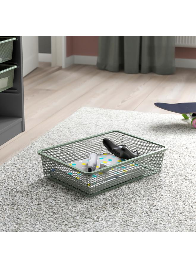 Zaboon Storage combination, grey/light green-grey, 99x44x56 cm  - Image 3