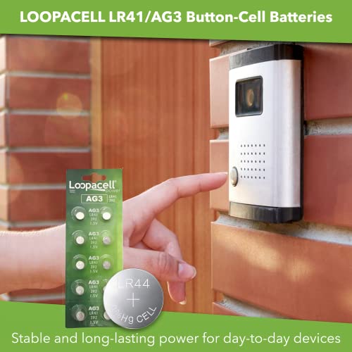 LOOPACELL AG3 LR41 Batteries - AG3 392 384 192 Battery - 1.5V Alkaline Button Coin Cell Batteries (10 Count (Pack of 1)) - Image 5