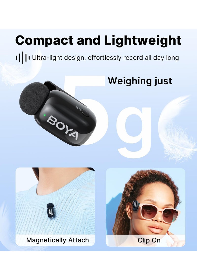 Mini 17 Wireless Lavalier Microphone For Android/Type-C, Ultra mini microphone with AI Voice Change, Noise Reduction , Metal Clip on Mic Vlogging TikTok YouTube Content Creators - pzsku/Z8F0F2D515287DDD9FD8CZ/45/_/1739628156/9b354c72-1133-49d1-98fe-5a411a094f18