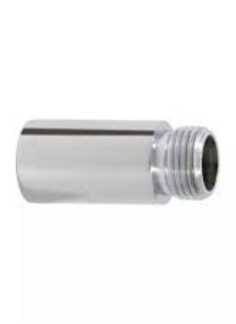 KNP Male to Female Chrome Extension Nipple (1/2x25mm) is a sturdy and efficient plumbing fitting designed to extend or connect pipes with ease.