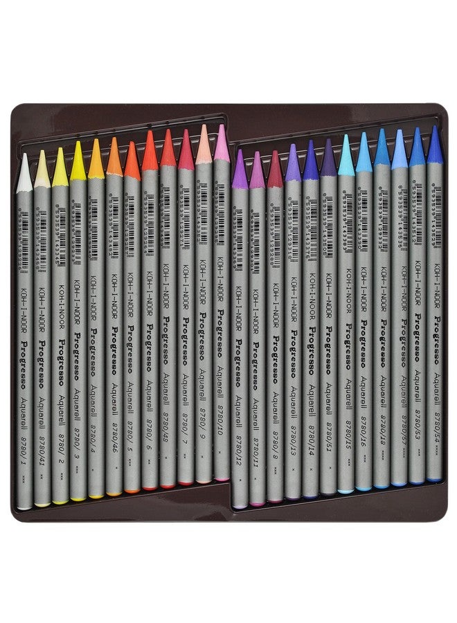 كوه-آي-نور أقلام تلوين مائية بدون خشب من كوه-آي-نور بروغريسو (مجموعة من 48 قطعة) - Image 3