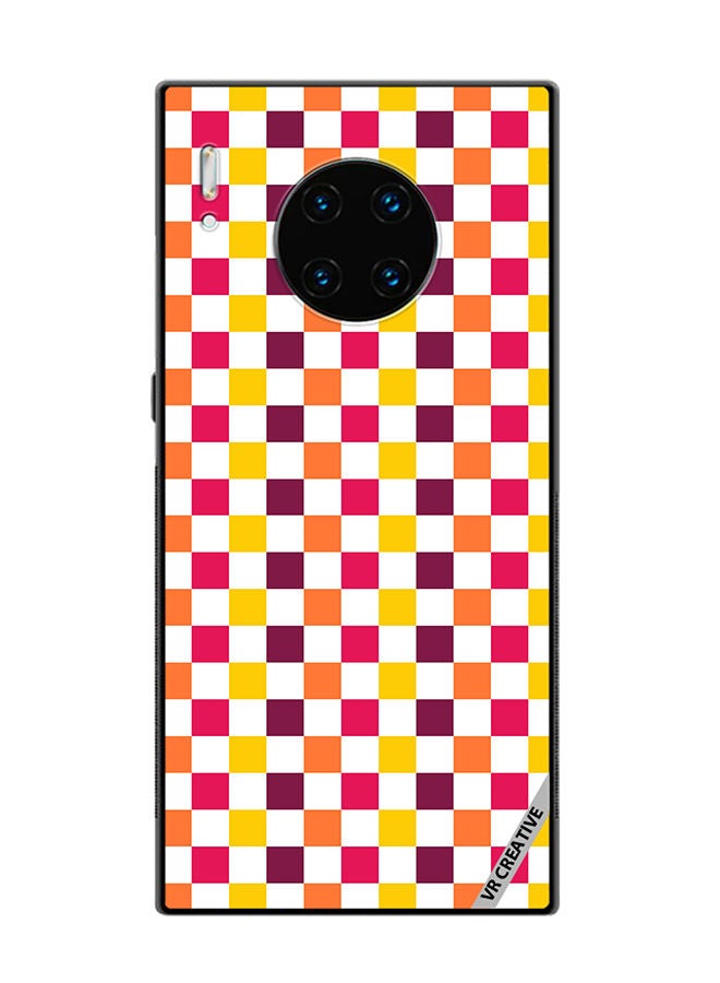 VR CREATIVE Protective Case Cover For Huawei Mate 30 Pro Seamless With Colorful Checkerboard1 Design Multicolour - Image 1