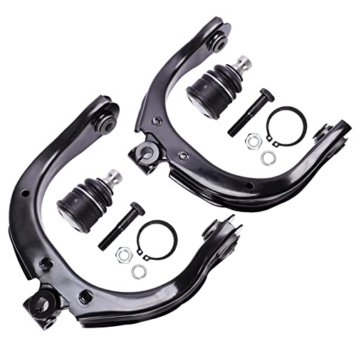 LCWRGS Front Upper Control Arms w/Ball Joints Replacement for 2002-2009 Chevy Trailblazer/SSR, 2002-2009 GMC Envoy, 04-2007 Buick Rainier, 02-2009 Isuzu Ascender/Oldsmobile Bravada/Saab 9-7X - Image 5