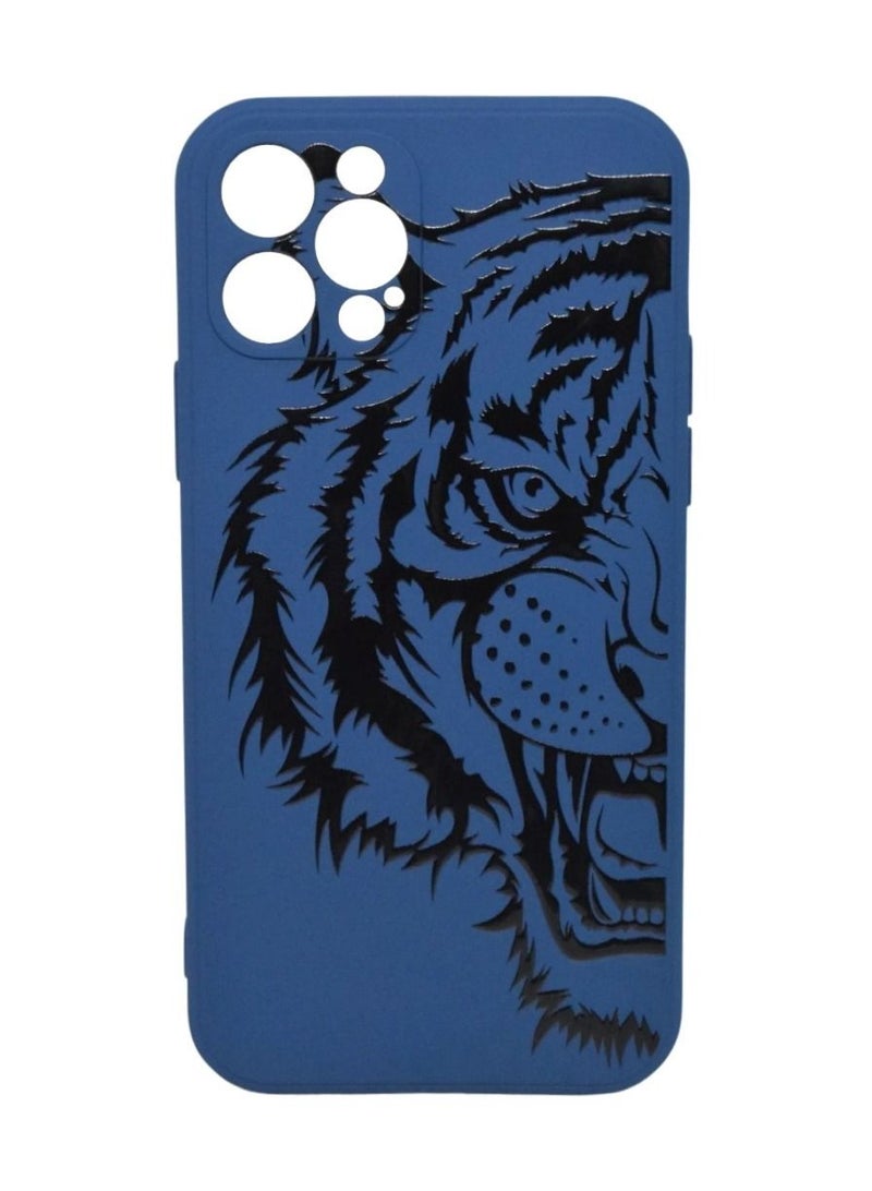 BORTONY iPhone 12 Pro Case Soft Silicone Camera Protected Cover with Inside Microfiber Lining  - Image 1