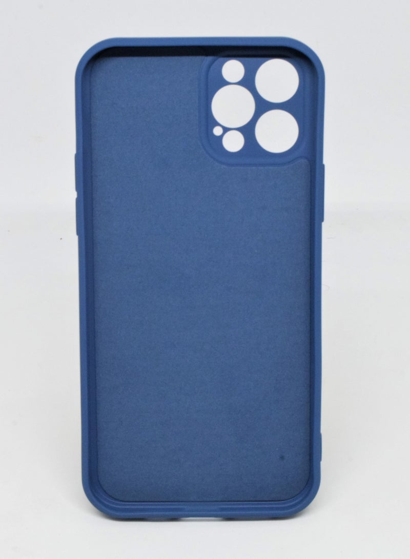 BORTONY iPhone 12 Pro Case Soft Silicone Camera Protected Cover with Inside Microfiber Lining  - Image 5