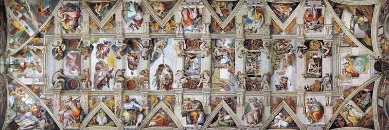 eurographics Sistine Chapel Pano 1000pc Puzzle - Image 2