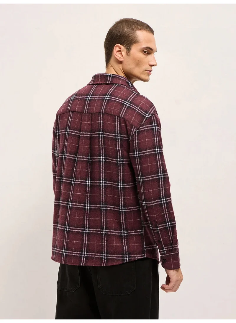 The Bear House  Men’s Long Sleeve Shirt – Classic, Comfortable and Stylish Essential for Work, Travel or Casual Outings for Men | Best Price UAE