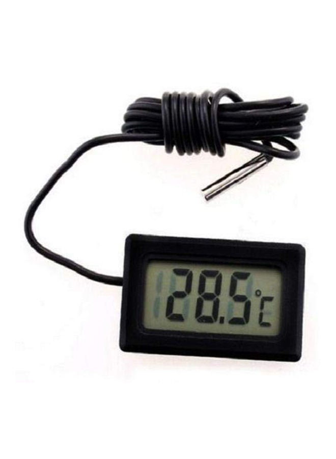 نيبمينينت مقياس حرارة رقمي للثلاجة مزود بشاشة LCD أسود - Image 1