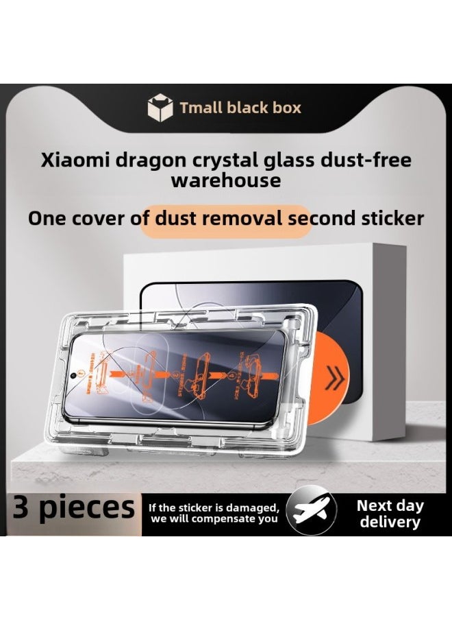 Generic For Millet 14 Dust-free Warehouse Tempered Film K60 Red Rice K70E Mobile Phone Film Note13pro Anti-peep Protective Film-Color:Dust-free Warehouse Second-layer Tempered Film [anti-peep 2 Pieces]★Fingerprint Unlock Difficulty★It Is Recommended To Place An Order For High-definition And Purple Light]-Size:Redmi K30 Pro  - Image 2