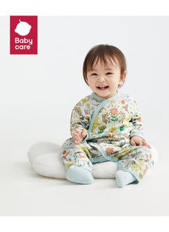 Babycare Babycare - Baby Onesies, Royal Lion Romper in Green (0–1 Months) | Soft Cotton, Newborn Bodysuit for Baby Boys & Girls | Ideal for New Moms, Expecting Mothers, Baby Shower Gift, Snap Closure, Breathable, Easy to Wear  - Image 3