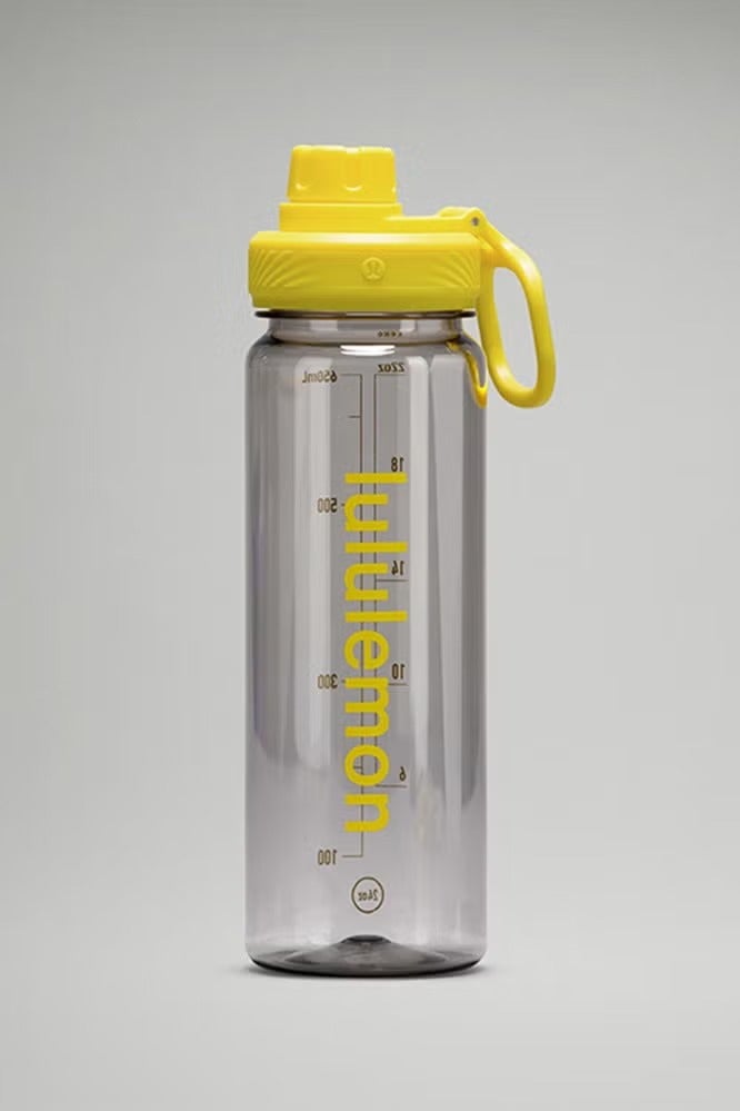 Lululemon Back to Life Outdoor Sport Transparent Water Bottle 710ml - Image 1