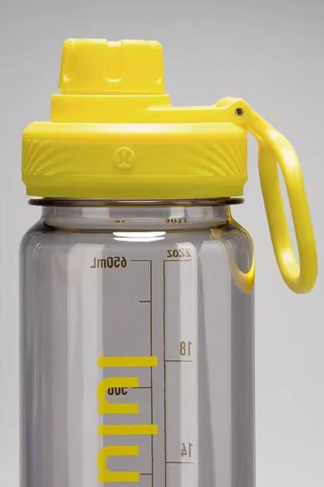 Lululemon Back to Life Outdoor Sport Transparent Water Bottle 710ml - Image 2