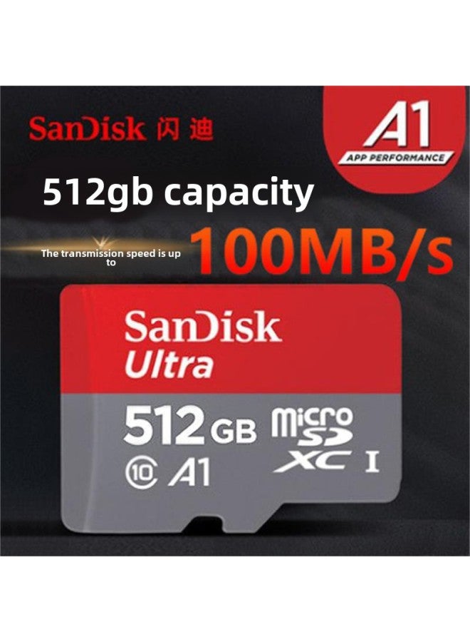 Shandi 512G Memory Card High Speed Tf Card Switch Monitoring Memory Card Mobile Phone Tablet Micro Sd Card Applicable-Capacity:256GB  - Image 2