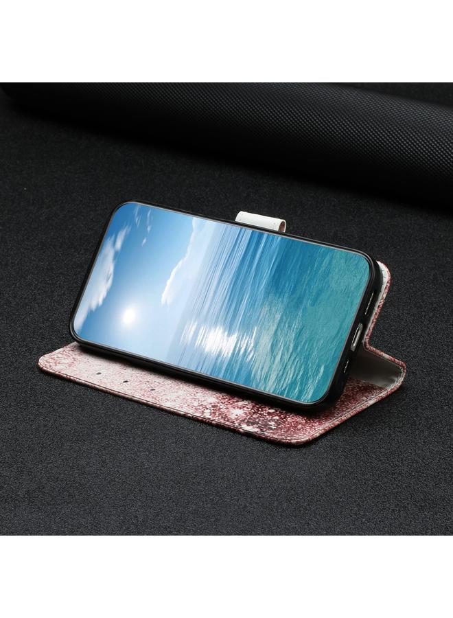 إيروريكس جراب هاتف موتورولا موتو جي 55 من الجلد بنمط رخامي ملون - Image 5