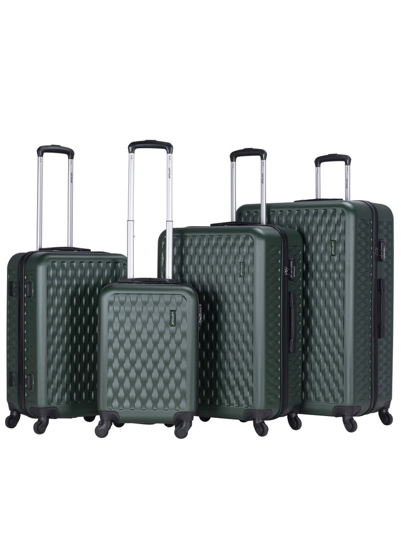 فيبتور مجموعة أمتعة مكونة من 4 قطع ABS مصنوعة بعجلات دوارة ونظام أمتعة قابل للقفل - Image 1