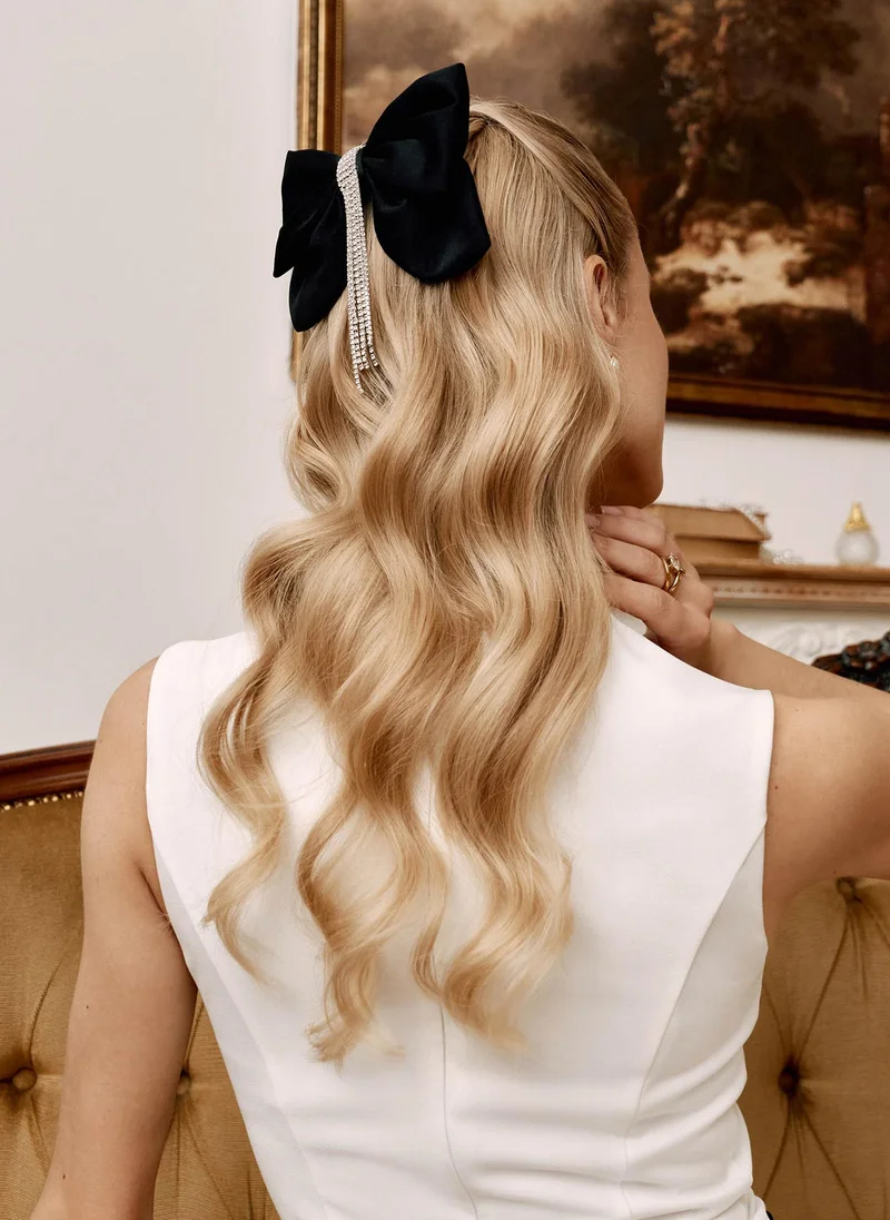 Lichi Rhinestone hair bow