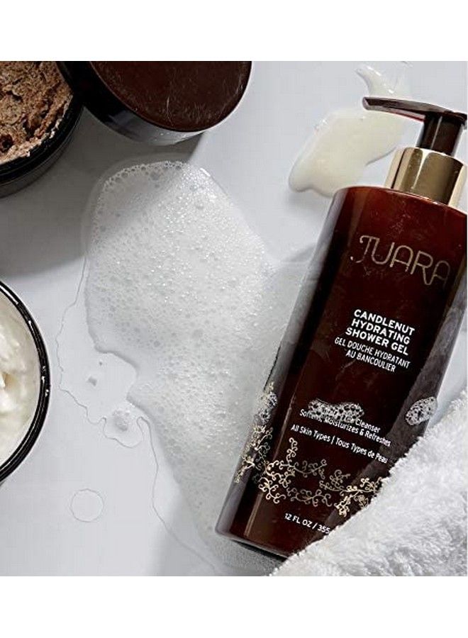 Juara Candlenut Hydrating Shower Gel | Moisturizing Body Wash | Natural Soap | Soothe Skin | Gentle Nourishment | Cruelty Free Paraben & Sulfate Free Vegetarian | 12 Oz. - Image 3