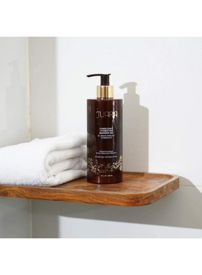 Juara Candlenut Hydrating Shower Gel | Moisturizing Body Wash | Natural Soap | Soothe Skin | Gentle Nourishment | Cruelty Free Paraben & Sulfate Free Vegetarian | 12 Oz. - Image 4