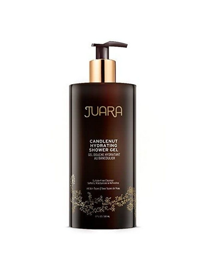Juara Candlenut Hydrating Shower Gel | Moisturizing Body Wash | Natural Soap | Soothe Skin | Gentle Nourishment | Cruelty Free Paraben & Sulfate Free Vegetarian | 12 Oz. - Image 1