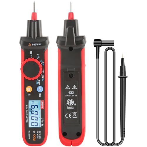 UNI-T UNIT UT118C Digital Multimeter Pen Type 6000 Counts Professional Meter NonContact Auto ACDC Voltage Ohm Diode Tester for Tool - Image 1