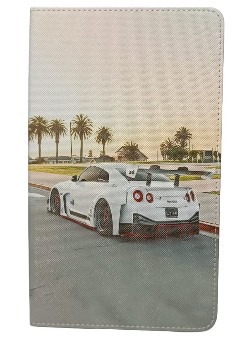 Nissan GT-R GT3 Print Case for Galaxy Tab A9 8.7 Inch 2023 Case, Slim Stand Hard Back Shell Protective Smart Cover Case for 8.7" Galaxy Tab A9 2023 SM-X110/X115/X117 - Image 2